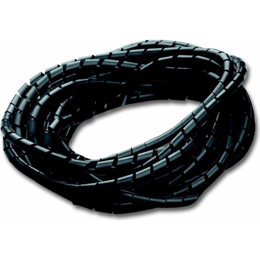 Cimco, Kabelschutz + Kabelführung, Spiralband, Bündel-Ø 4-20 mm, Wendelbreite 7,0 mm, Aussen-Ø 6 mm, schwarz (Kabelspira...
