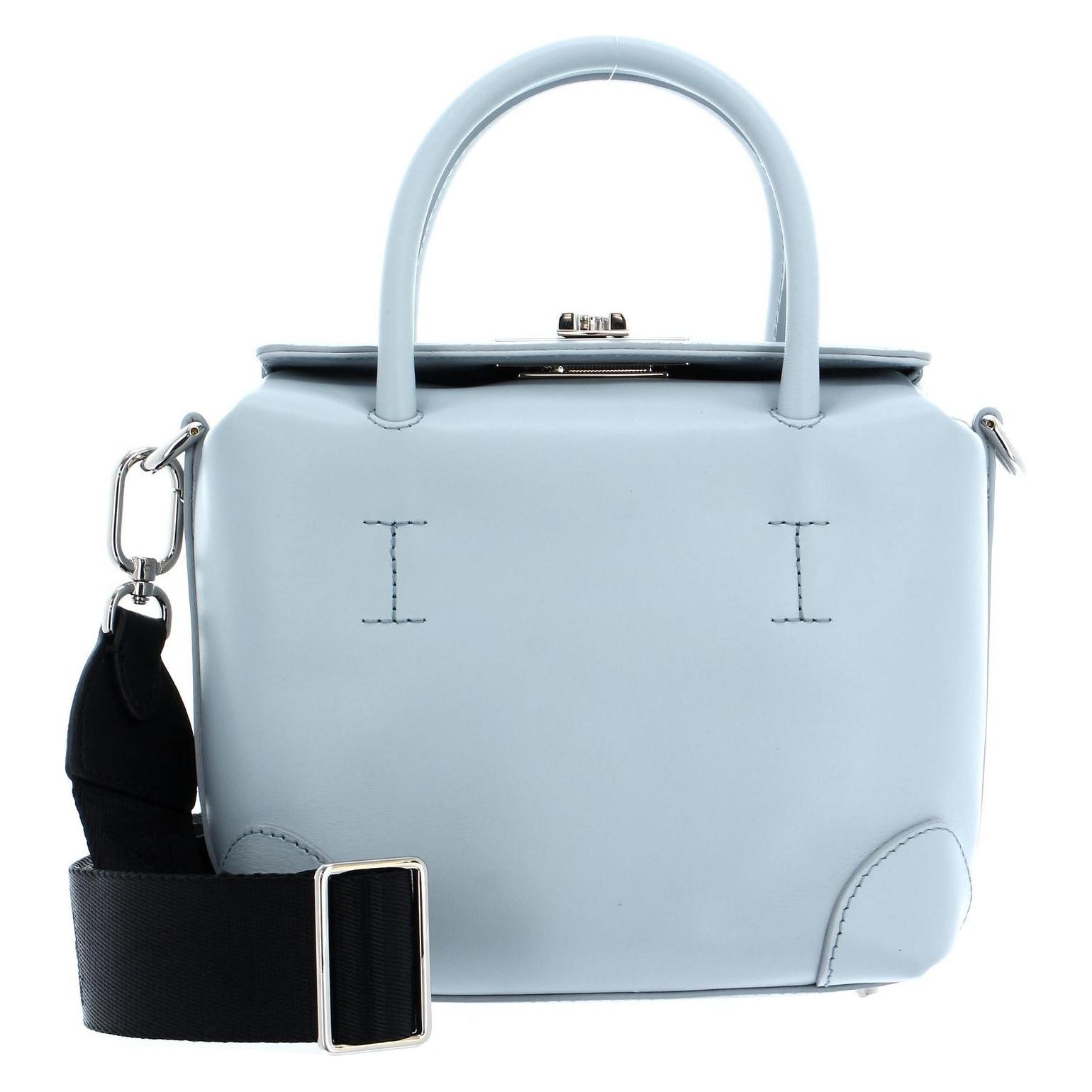 Furla, Damen, Handtasche, 1927 Soft Mini Boston Bag, Blau