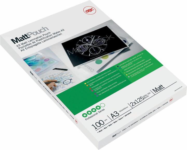 Immagine prodotto GBC Sacchetto di laminazione (A3, 100 Pezzo/i, 250 µm)
