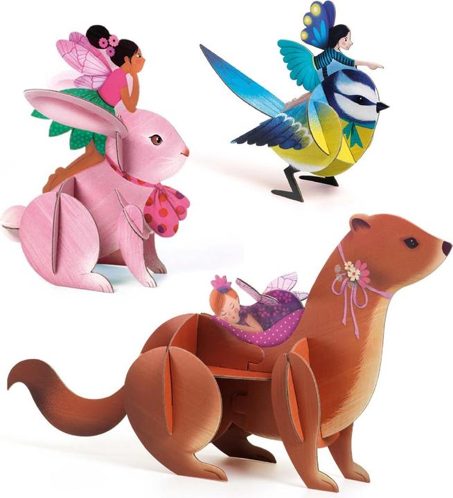 Actual product image Djeco Creative set fairies