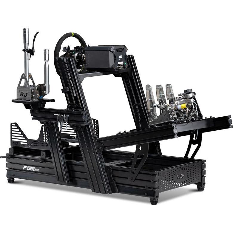 Thumbnail - Next Level Racing F-GT Elite 160 Wheel Plate Edition, Sim Rig, Schwarz