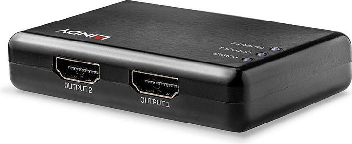 Actual product image Lindy HDMI Splitter Compact