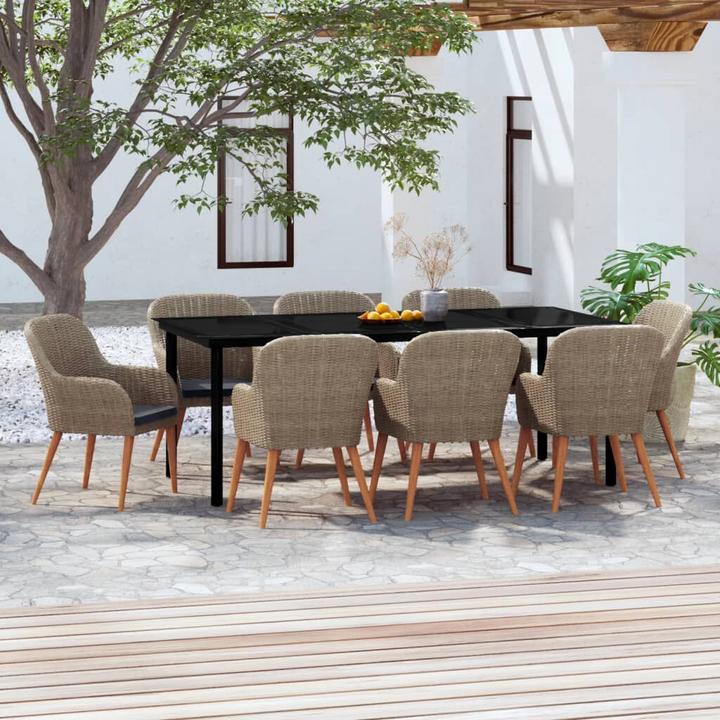 Produktbild vidaXL Garten Essgruppe