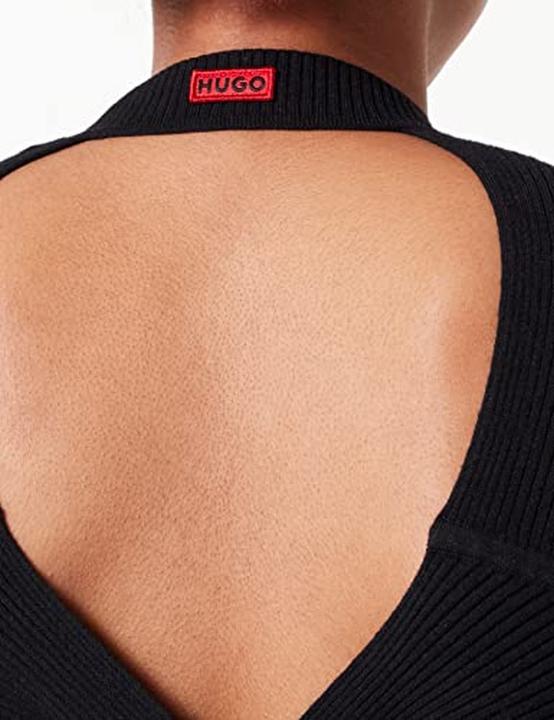 Image du produit HUGO Robe tricotée à col rond (L)