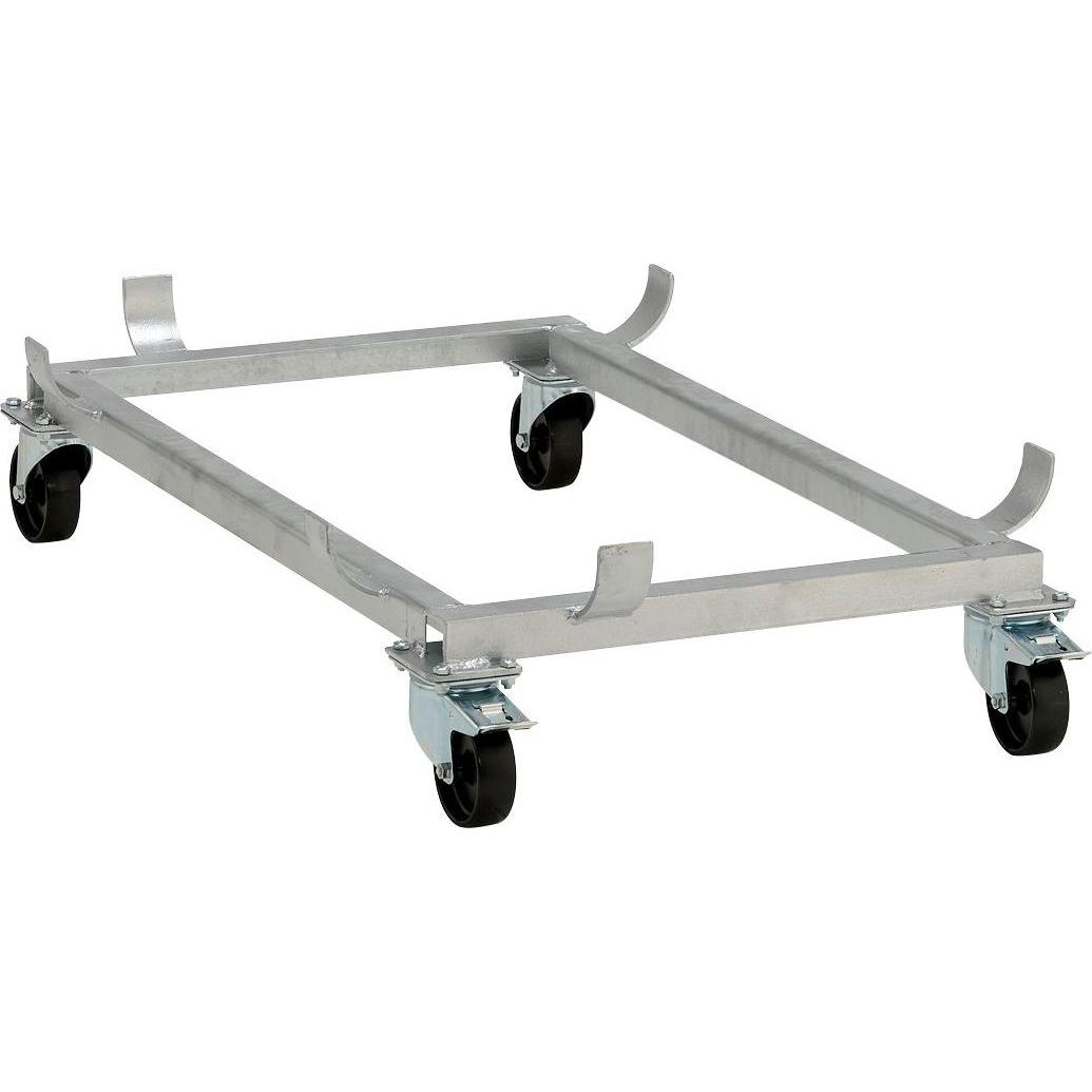 Cemo, Carrello di trasporto, Telaio per contenitore rettangolare in GRP