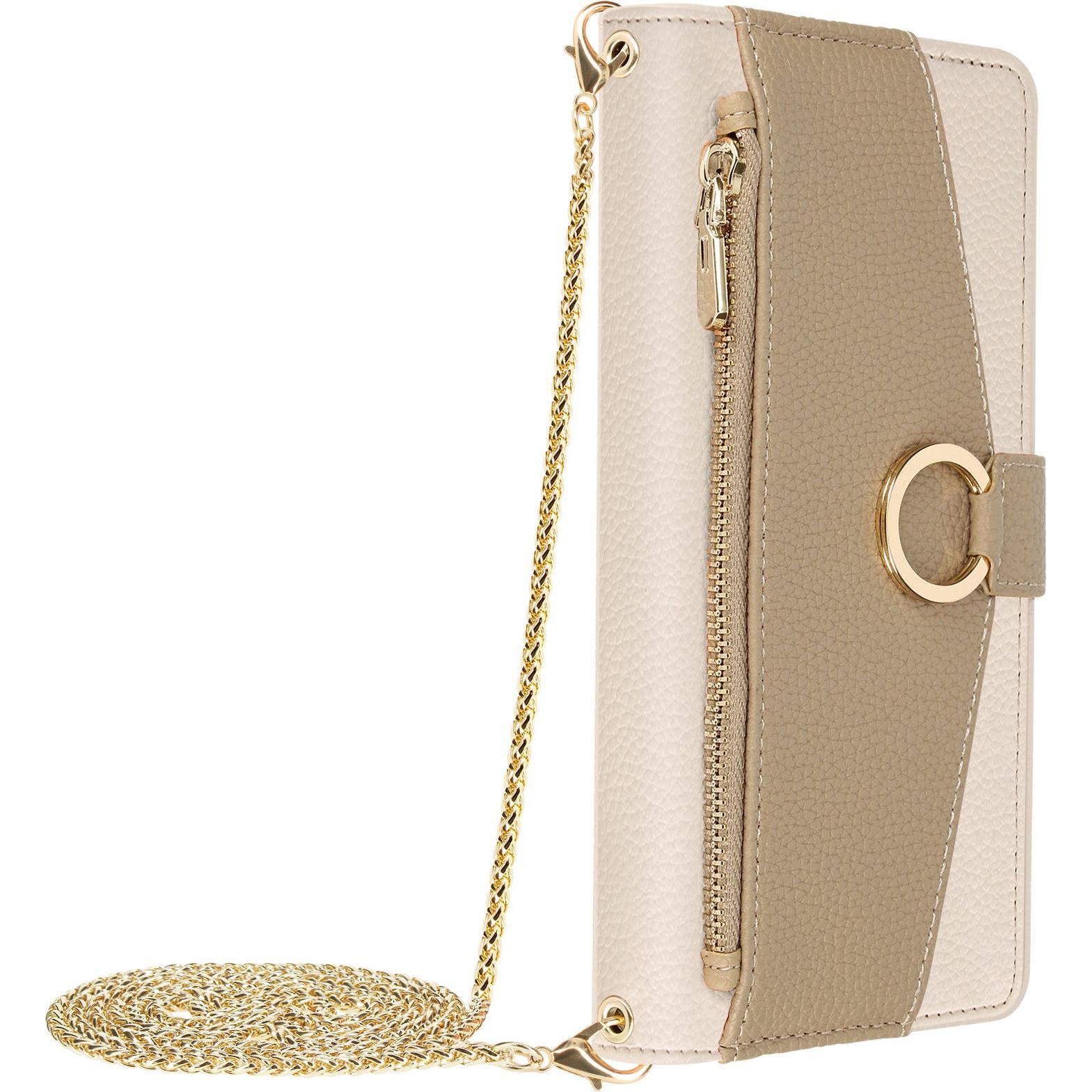 Thumbnail - Avizar CarryWallet Clutch Case Series (Xiaomi Poco M6), Smartphone Hülle, Beige