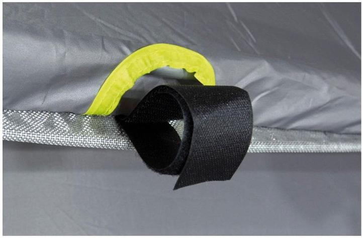 Produktbild High Peak Buszelt Trento 2.0 lightgrey-darkgrey-lime (Kuppelzelt, 9.10 kg, 2 Personen)