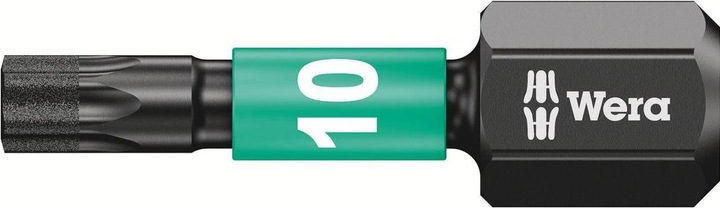 Actual product image Wera 867/1 IMP DC TX 10 x 25 mm DIY-Box (T10)