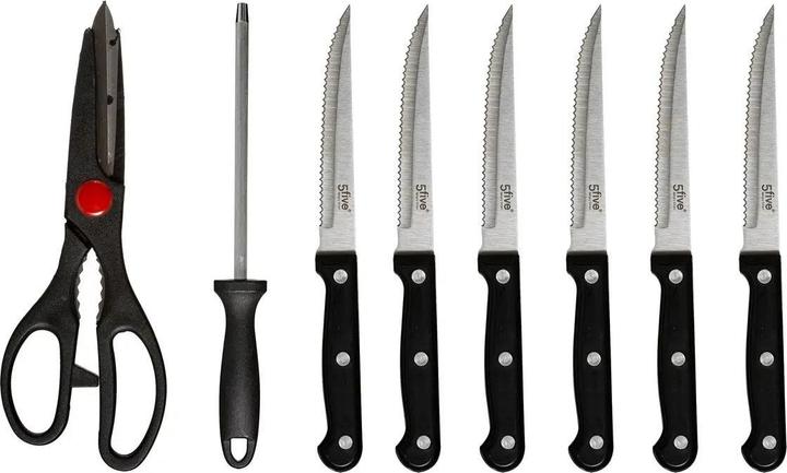 Produktbild JTI Messerblock mit 11 Messern + Schere + Braun