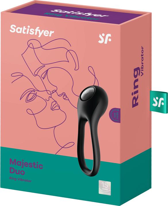 Produktbild Satisfyer Majestic Duo - Ring Vibrator (4.75 cm)