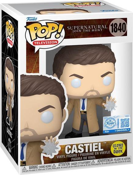 Produktbild Funko POP! Supernatural Castiel Exclusive Phosphorescente