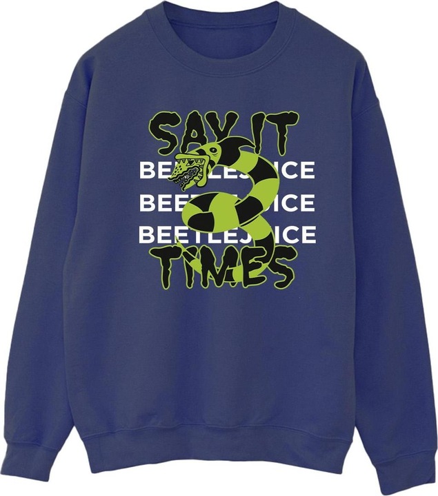 Produktbild Beetlejuice Say It 3 Times Sweatshirt (M)