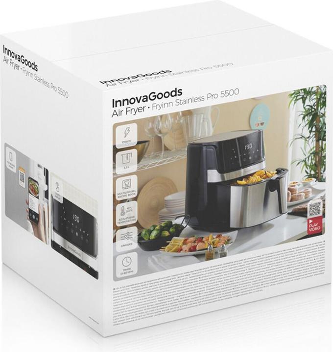 Produktbild JTI Ölfreie Fritteuse - 1700 W - 5,5 l