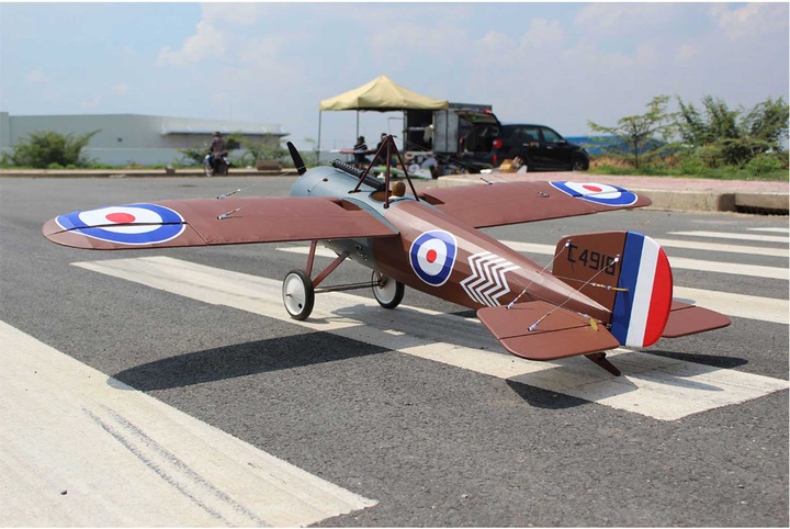 Actual product image Seagull Models bristol m1c monoplane spans 1.8m arf 71" 1:4