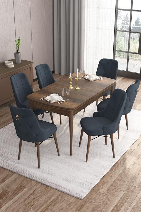Actual product image Hanah Home Are Extendable Dining TableChairs Set (MDF)