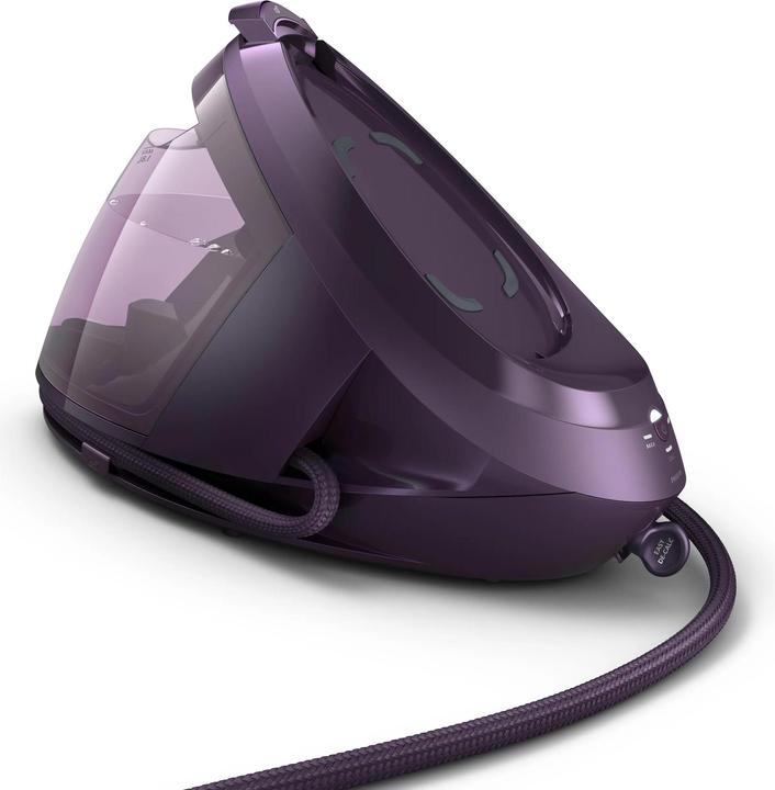 Productafbeelding Philips PSG8050/30 stoomstrijkstation SteamGlide strijkzool paars (2700 W, 600 g/min)