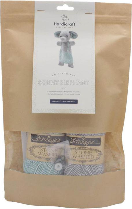 Actual product image Hardicraft Sonny elephant - knitting set