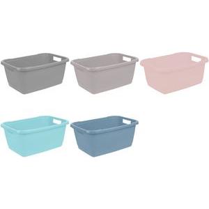 Thumbnail - keeeper, Wäschekorb, W„schewanne "aenna", Breite: 650 mm, nordic-pink (52 l)