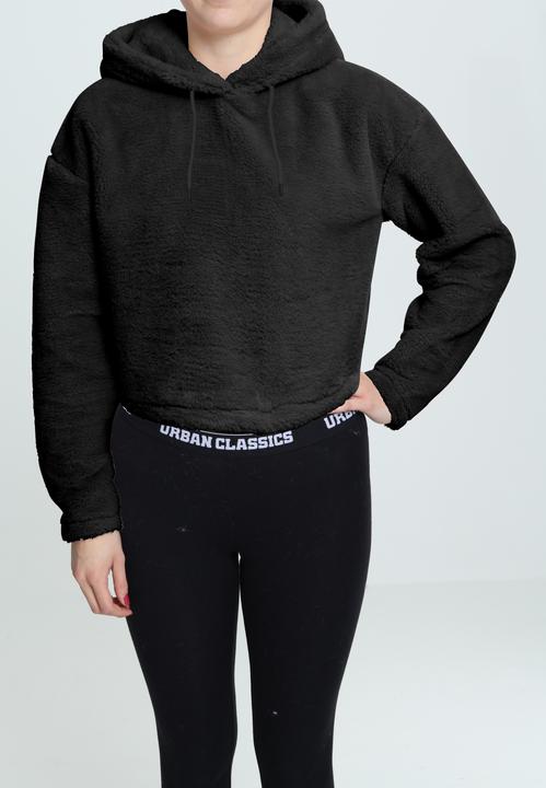 Immagine prodotto Urban Classics Felpa con cappuccio corta oversize da donna (S)