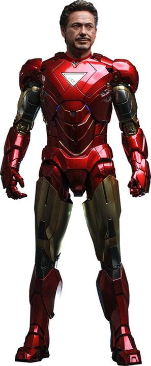 Actual product image Hot Toys Marvel's - The Avengers "Iron Man Mark VI (2.0)" 1/6 Diecast Action Figure 1/6