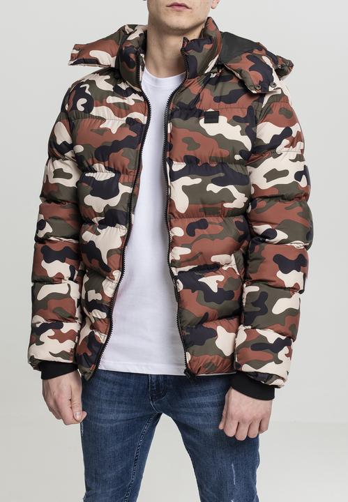 Produktbild Urban Classics Hooded Camo Puffer Jacket (XL)