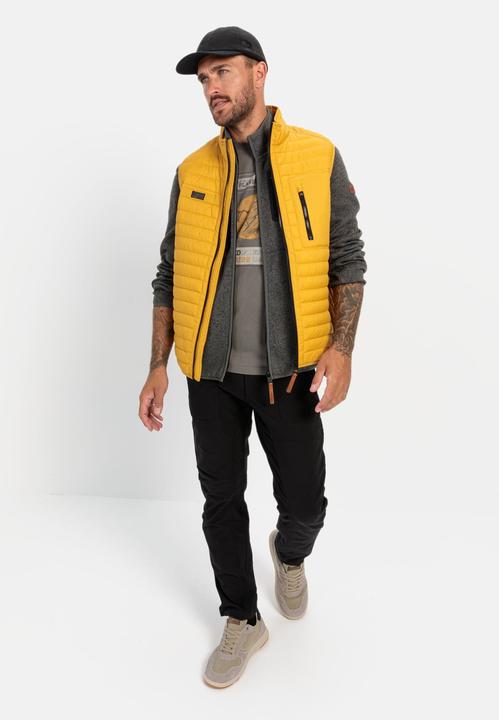 Actual product image Camel Active Quilted waistcoat with light lining (56)