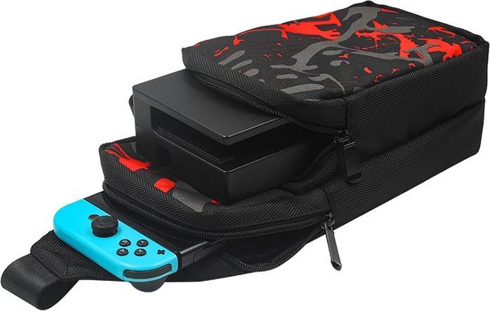 Actual product image Nintendo Switch Shoulder Carry Case with Docking Station Compartment (Switch)