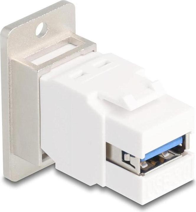 Image du produit Delock Panel Mount USB 5 Gbps Typ-B Buchse zu USB Typ-A Buch (USB 3.2 Gen 1)