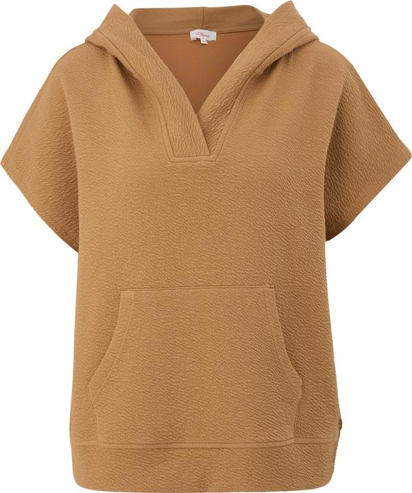 Produktbild s.Oliver Sweatshirt Hoodie mit kurzen Ärmeln (40)