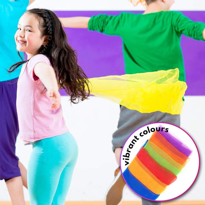 Actual product image The twiddlers Juggling Scarves Dance Scarves