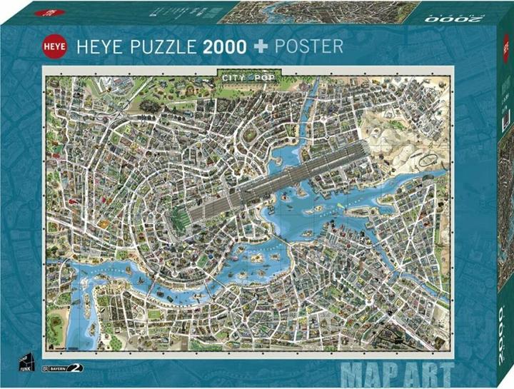 Produktbild Heye City of Pop (2000 Teile)