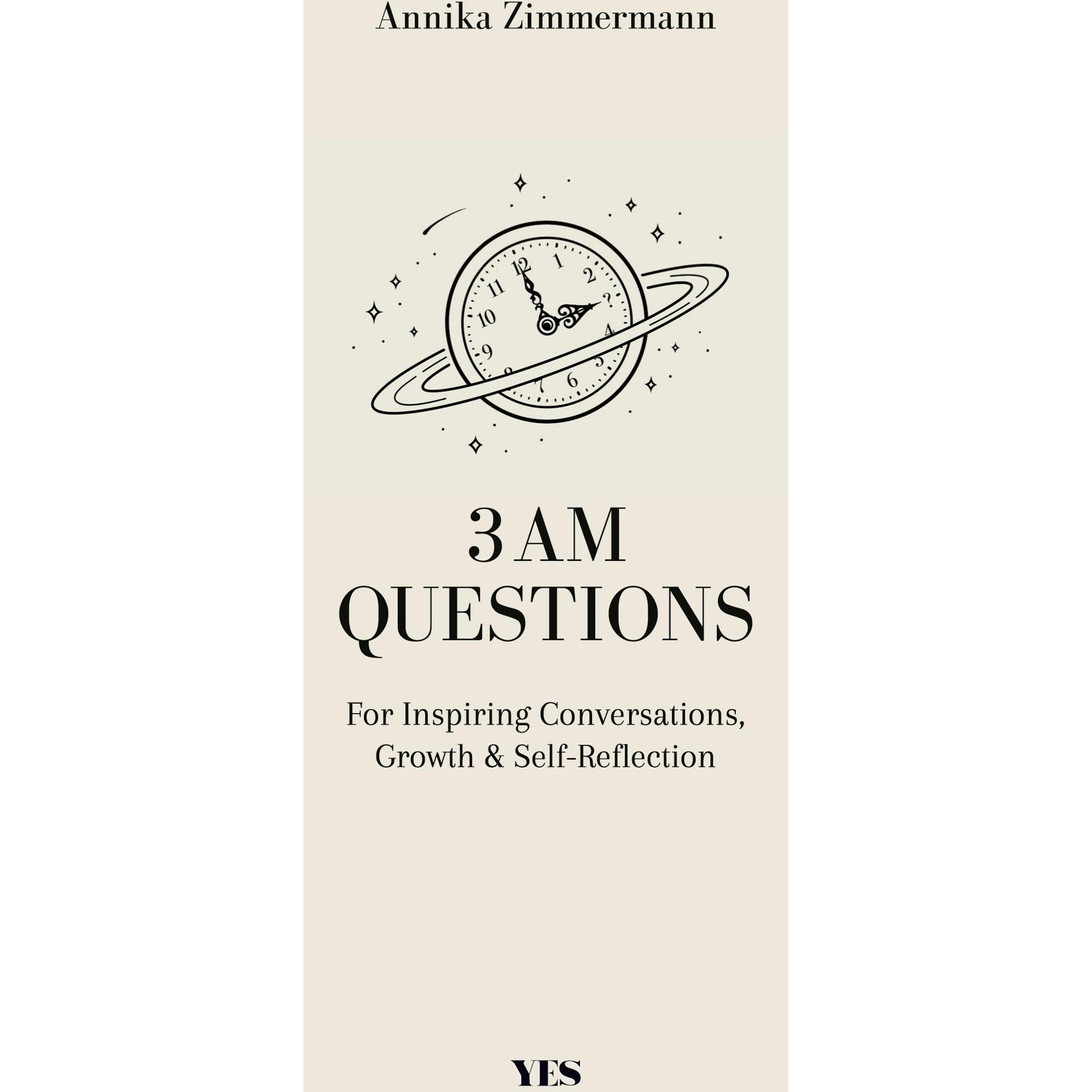 Thumbnail - 3 AM Questions, Sachbücher von Annika Zimmermann
