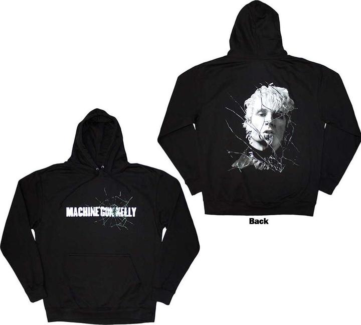 Machine Gun Kelly Cracked Glass (Hoodie) (XL)