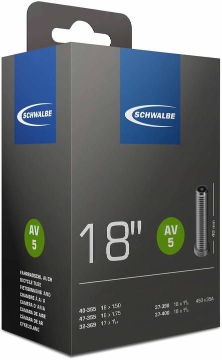 Schwalbe Schrader (Schrader (AV), 18", 40 mm)