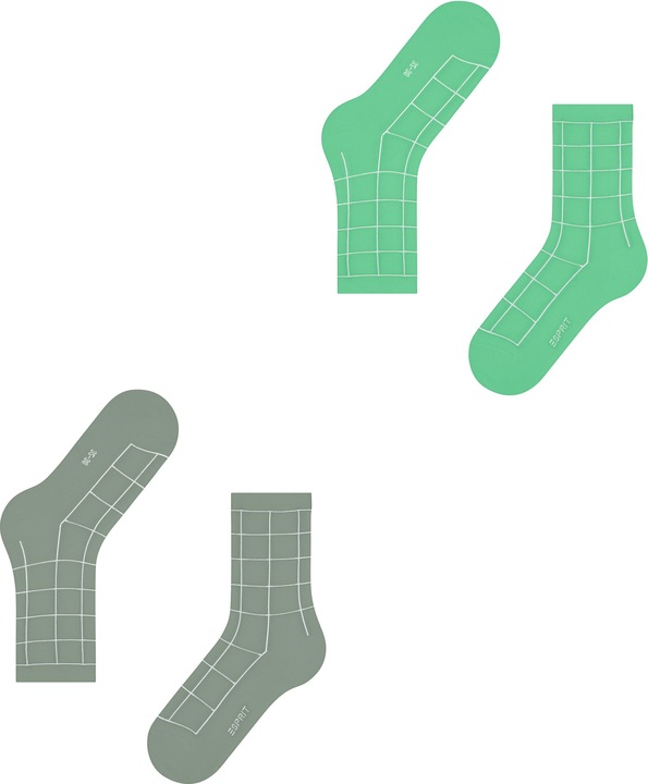 Produktbild Esprit Sketched Grid SO 2P (2er Pack, 35 - 38)