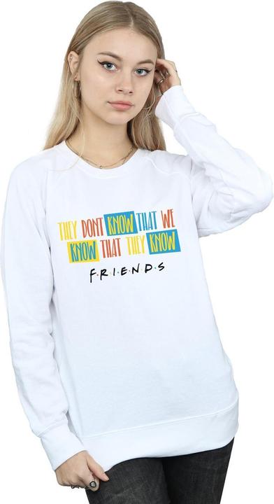 Immagine prodotto Friends They Don't Know Script Felpa Donna (XL)