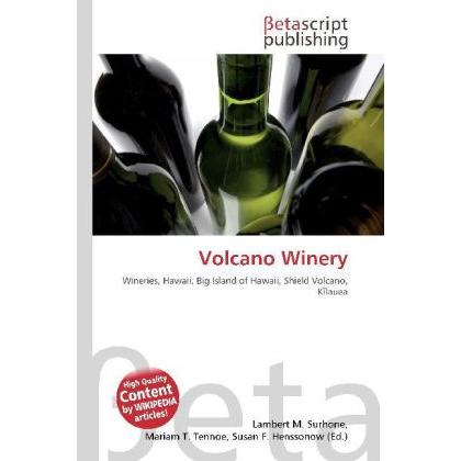 Volcano Winery, Fachbücher