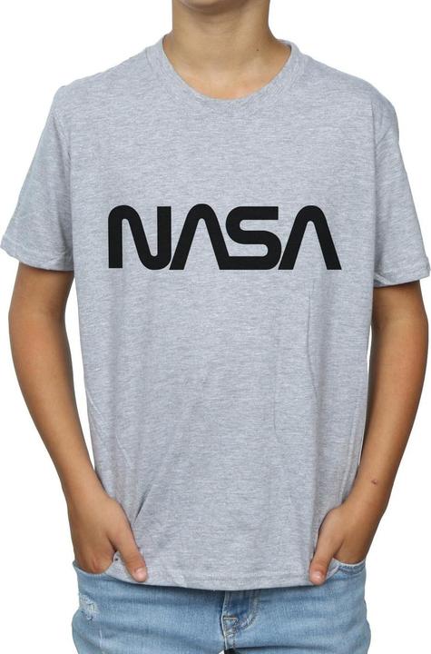 Immagine prodotto Nasa Modern Logo Maglietta Ragazzi (152, 158)