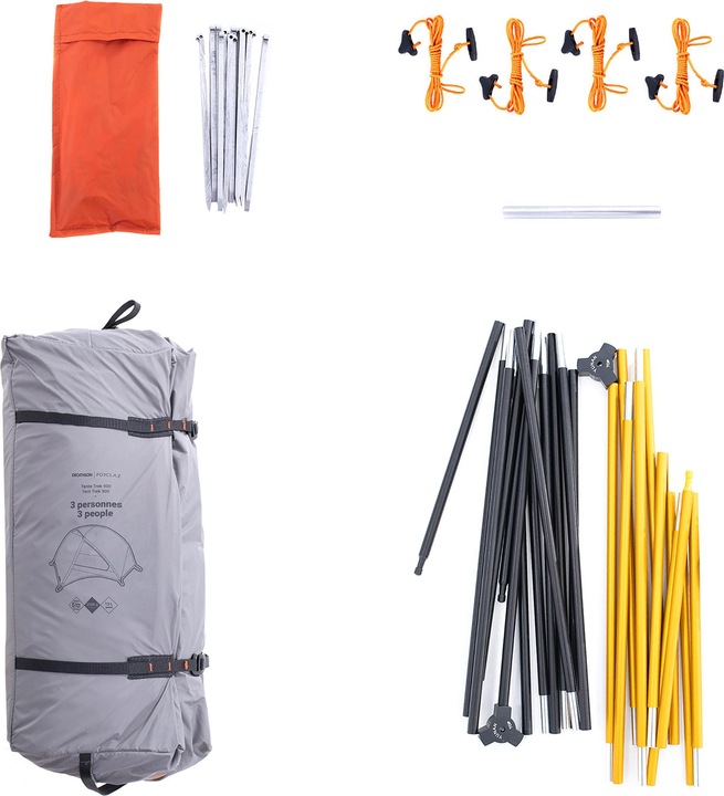 Immagine prodotto Simond Trek 900 3P (Tenda a cupola, 2.70 kg, 3 persone)