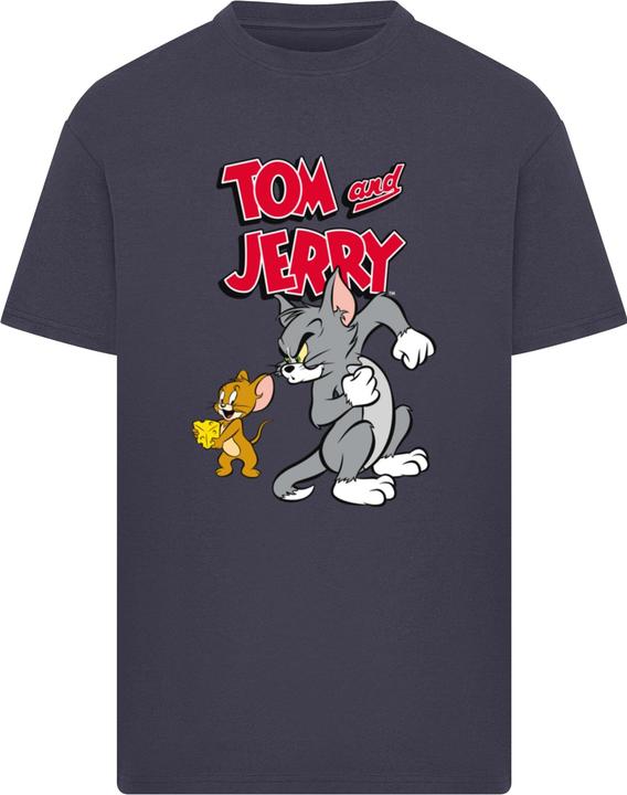Produktbild Merchcode Tom and Jerry - Cheese Graphic Heavy Oversize Tee - 197673 (L)