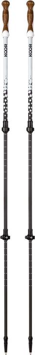 Koor Bâton de randonnée Carbon Castoor Blanc (140 cm)