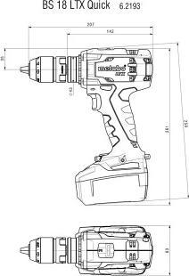 Produktbild Metabo BS 18 LTX BL Q I (Akkubetrieb)