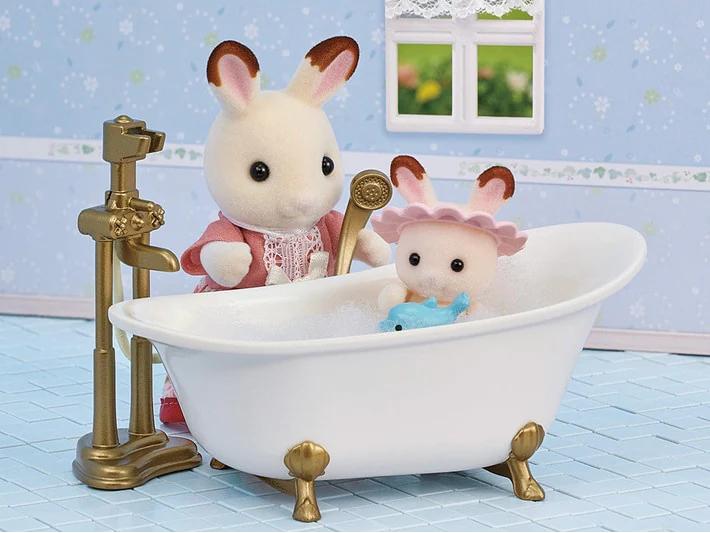 Actual product image Sylvanian Families Bath and shower set