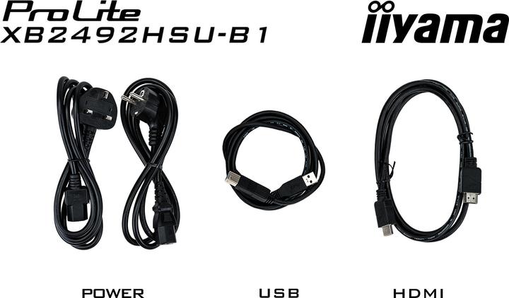 Image du produit iiyama XB2492HSU-B1 (1920 x 1080 pixels, 24")