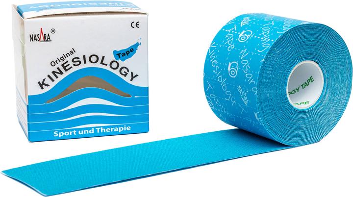 Actual product image Mikros Nasara Kinesiotape 5x5 Bla (5 m)