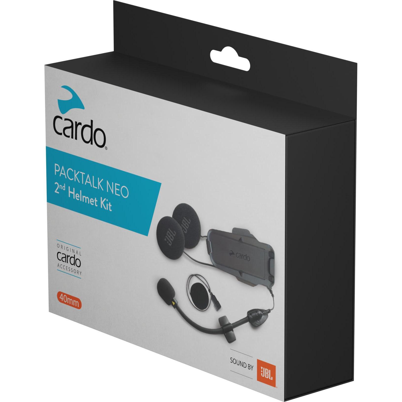 Cardo, Radiofonia moto, Kit casco Packtalk Neo 2nd - Suono JBL (Set di 1)