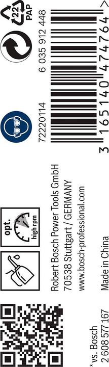 Image du produit Bosch Professional Zubehör Foret hélicoïdal PRO Metal HSS-G, 1,6 x 20 x 43 mm (1,6 mm)