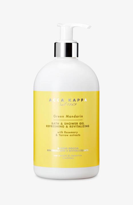 Actual product image Acca Kappa Green Mandarin Bath and Shower Gel (500 ml)