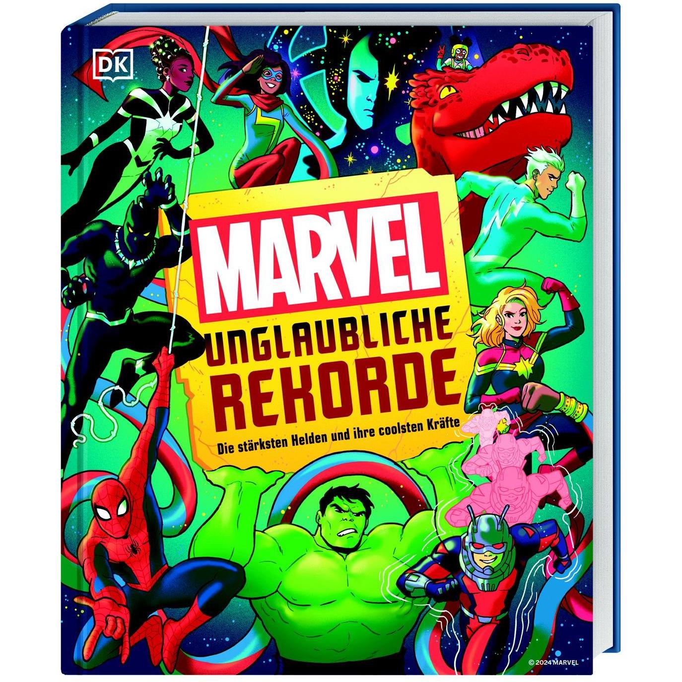 Marvel Unglaubliche Rekorde, Libro per bambini di Sven Wilson, Bray Adam, Lorraine Cink, Giovanni Sazaklis, Melanie Scott