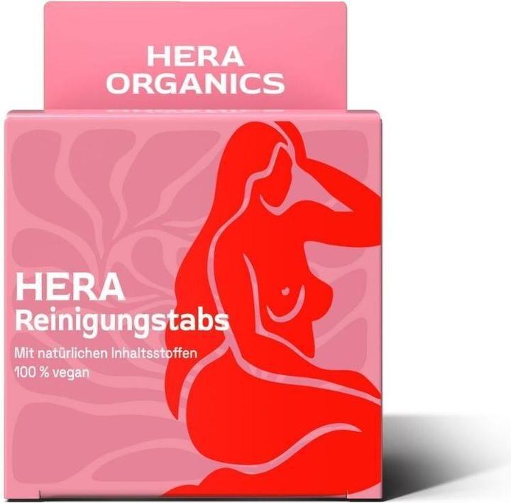 Hera Organics Reinigungstabs für Menstruationsschwamm (Normal)